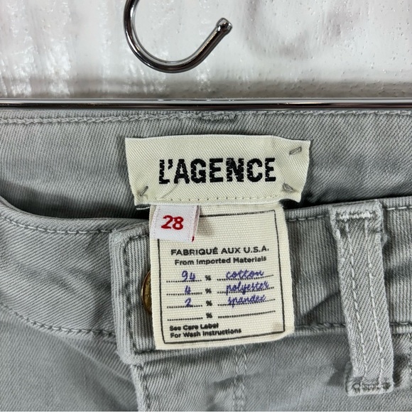 L’Agence Margot High Rise Skinny Gray 28 - Picture 4 of 5